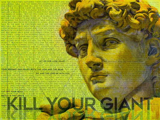 Kill Your Giant™  "I Come Against You" - Signed Print