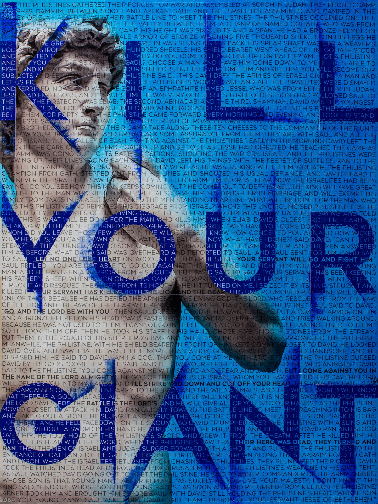 Kill Your Giant™  "Let No One Lose Heart" - Signed Print